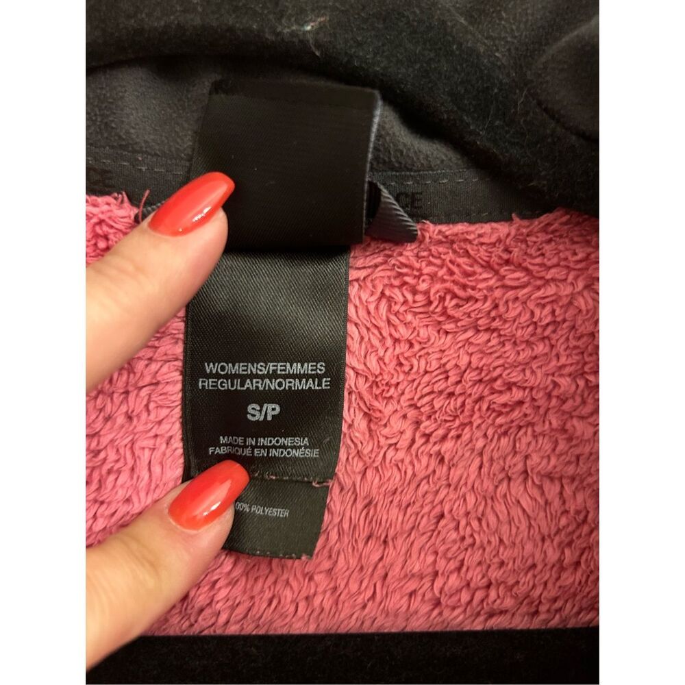 The North Face 1/4 zip pullover pink S - Picture 4 of 13